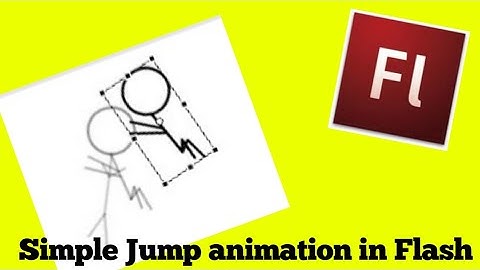 How to Make a simple Jump animation in Flash CS3/ CS6 and Animate CC | Jump Animation | Flash |Adobe