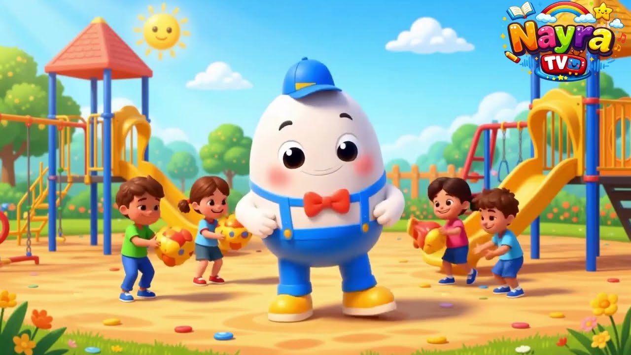 Humpty Dumpty Full Story 🥚 | Kids Nursery Rhyme with Happy Ending | Nayra TV