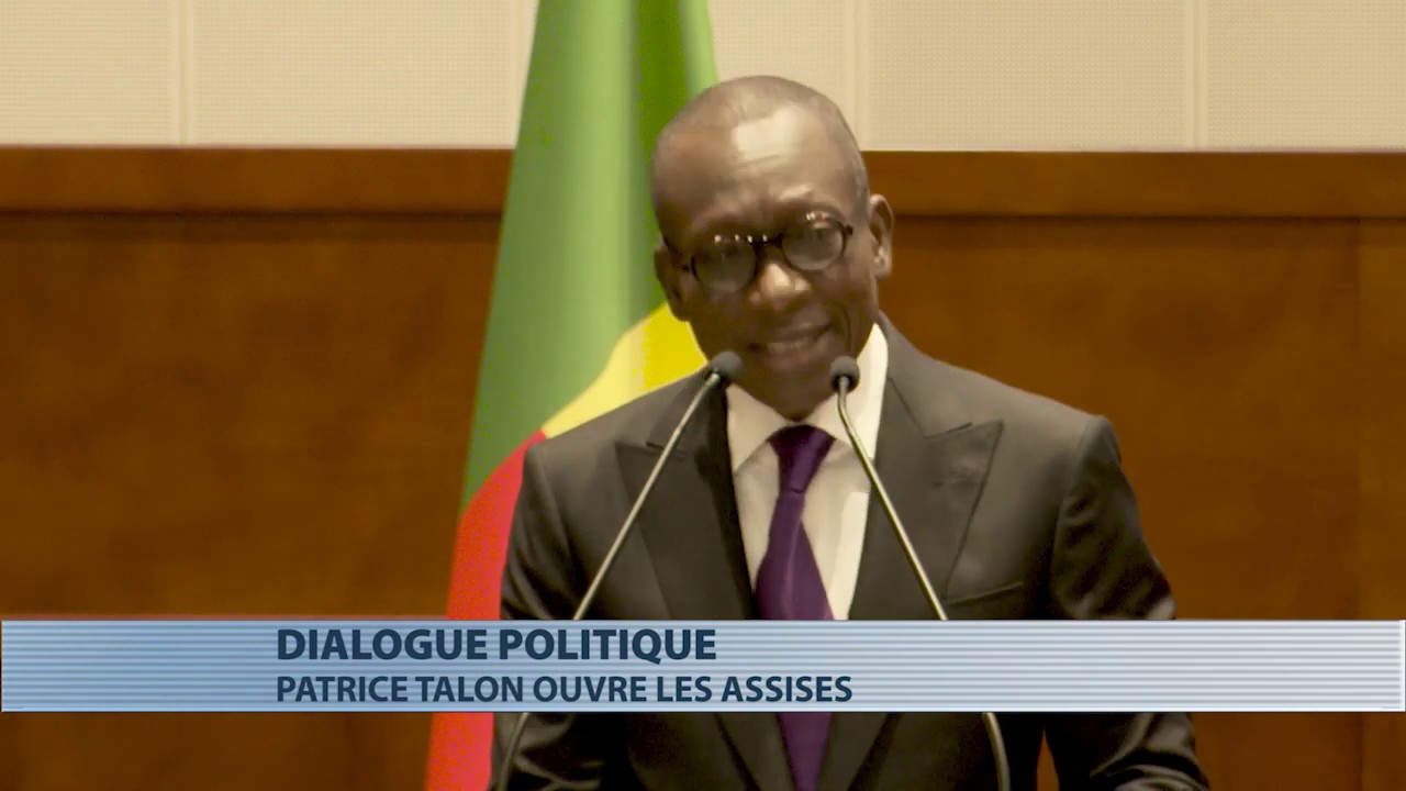 Patrice Talon lance les travaux du dialogue politique
