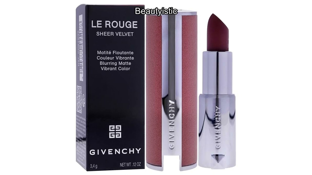 Обзор матовой помады Givenchy Le Rouge Sheer Velvet: стоит ли оттенок Nude Boise своих денег?