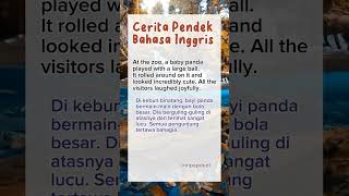 Cerita Bahasa Inggris : Bayi Panda Lucu - Belajar Bahasa Inggris lewat Cerita Pendek
