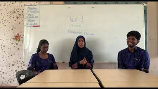 TASK 1 : INTELLECTUAL DISCOURSE 