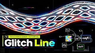 Audio Reactive visuals (Line Art) - Touchdesigner tutorial 