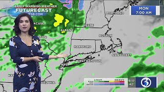 FORECAST: Cool, crisp weather to begin the week. Here is your Sunday forecast