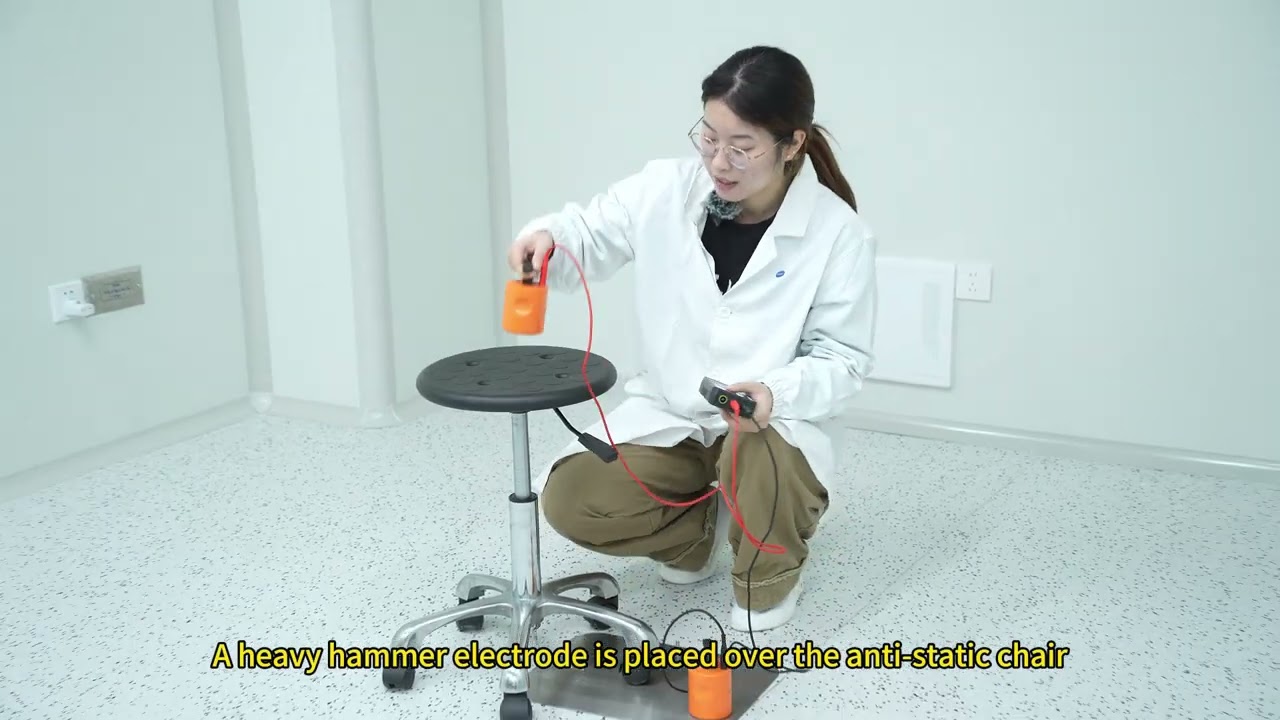 How simple it is to measure the resistance of anti-static seats