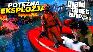 Polska Straż Pożarna - KATASTROFA W PORCIE⚓🔥| GTA V screenshot 5