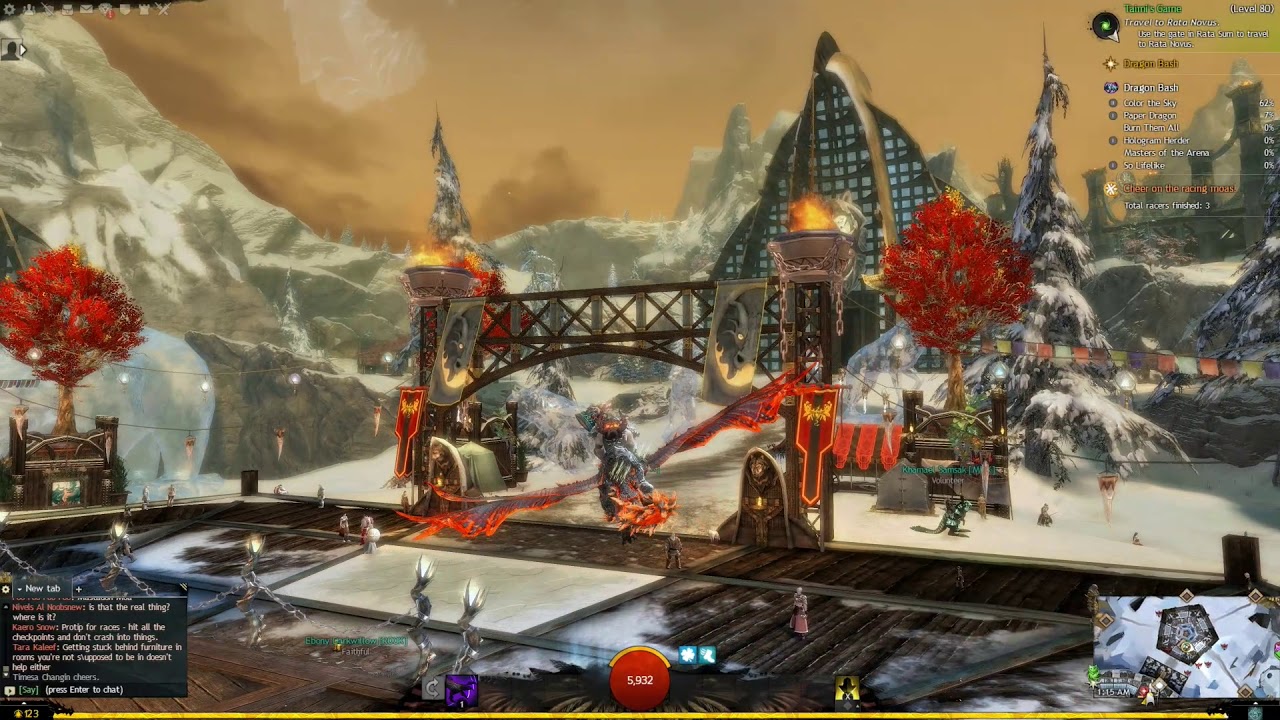 Guild Wars 2 Random Gameplay Part 235   Dragon Bash 2019