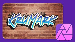 How to Create Graffiti Text Effect in Affinity Photo screenshot 2