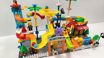 🌀 Epic Marble Run Wonderland | LEGO Duplo ASMR Race Adventure!