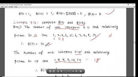 Calicut University - Sem 1 - Core Mathematics - Congruence - Part 16.
