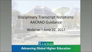 Disciplinary Notations on Transcripts