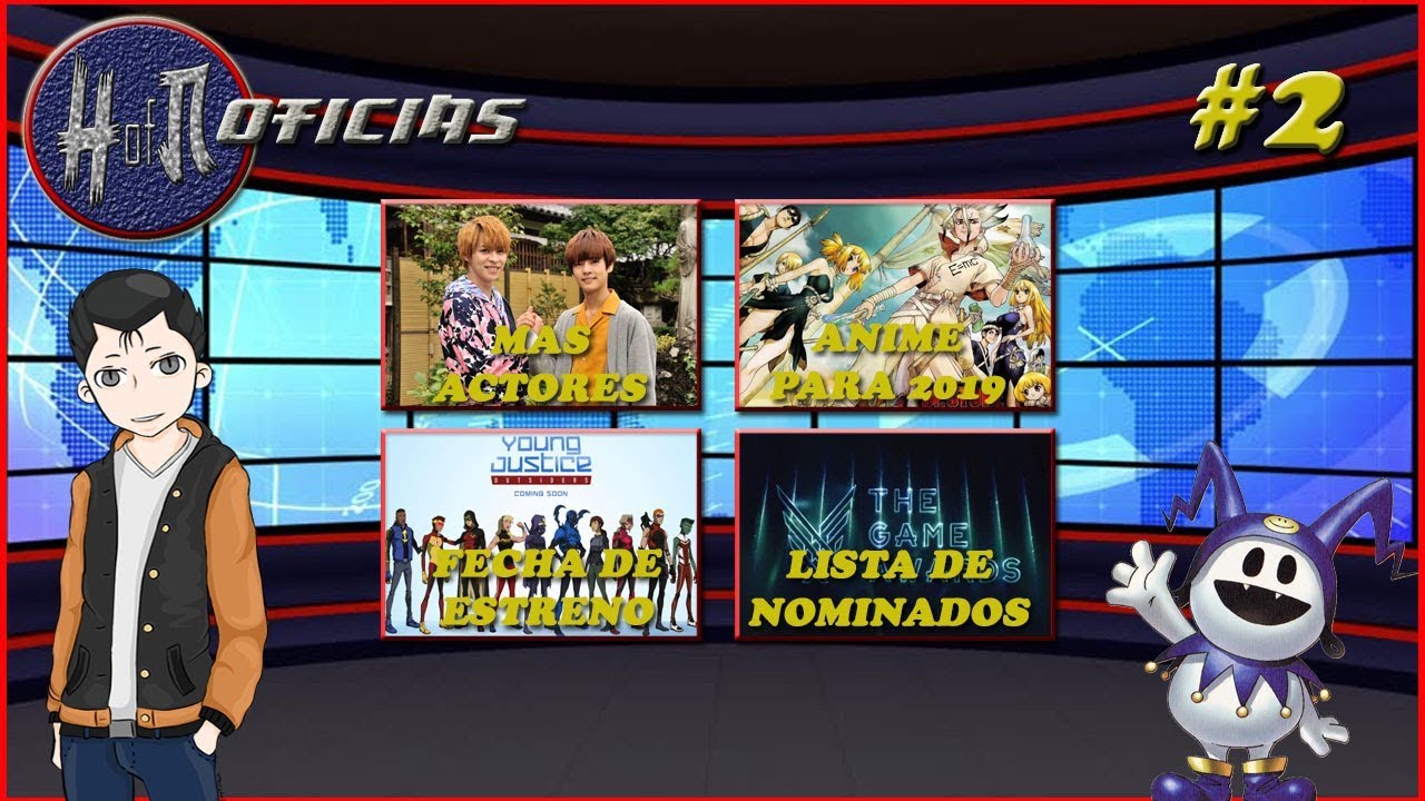 HouseNoticias #2: Kamen Rider Zi-O, Anime para 2019, Young Justice y The Game Awards - YouTube