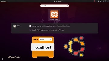 How to create Xampp shortcut in Ubuntu