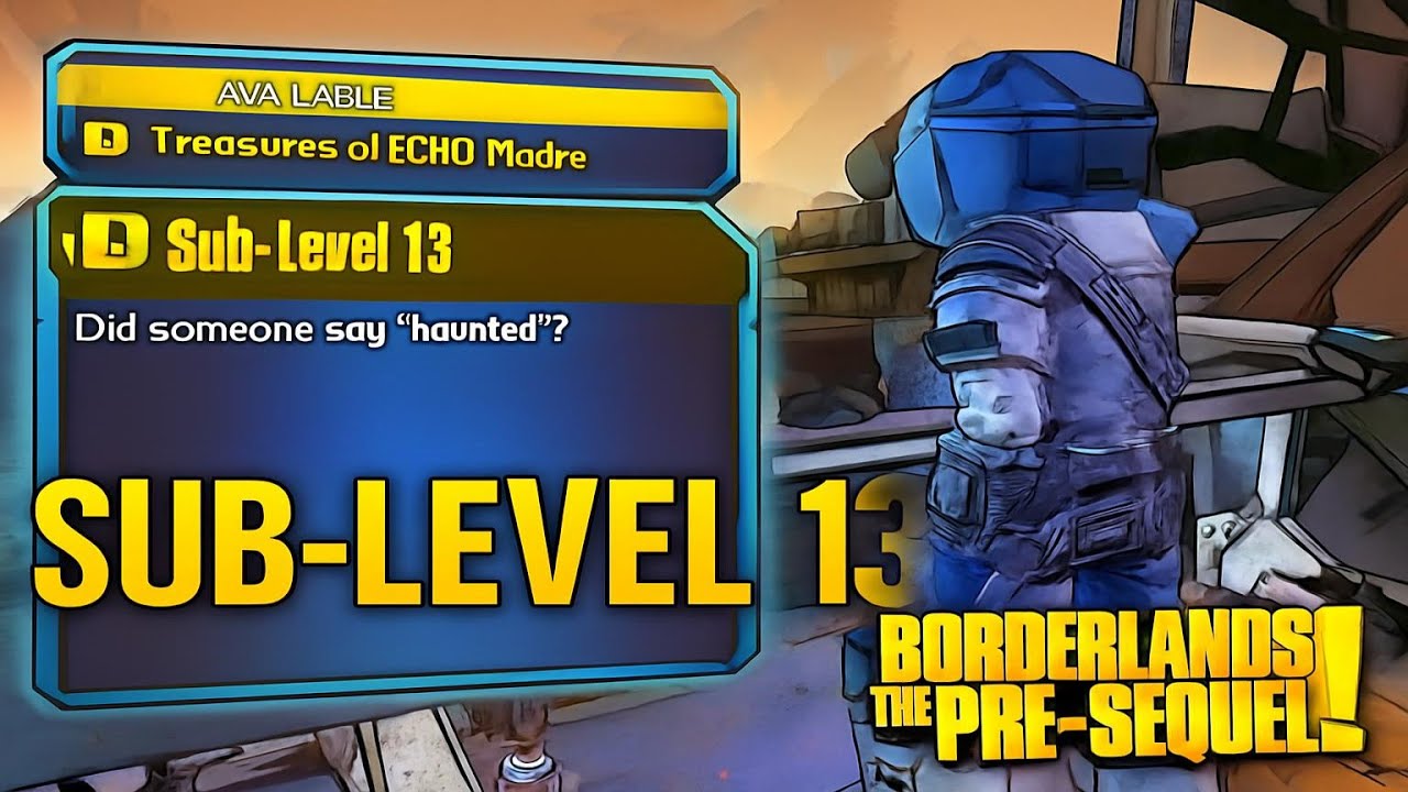 Miniatura wideo dla Sub-Level 13 | Borderlands: The Pre-Sequel | Wersja Polska, Gameplay Claptrap, Bez Komentarza, 4K