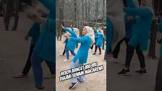 HEBOH BANGET IBU-IBU INI DIAJAK SENAM MACARENA, OUTBOUND PARENTING. OUTBOUND ENERGI #outbound