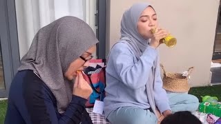 AKTIVITI SANTAI DIANA RAFAR DAN KELUARGA | PICNIC SEBELAH POOL