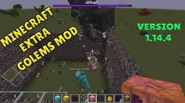 Extra Golems Mod Minecraft (version 1.14.4)