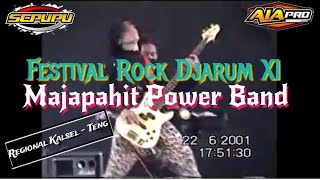 Festival Rock IX Djarum 2001 Regional Banjarmasin | Majapahit Power Band
