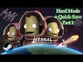 Kerbal Space Program PC 2015 Gameplay Hard Mode Quicksave 