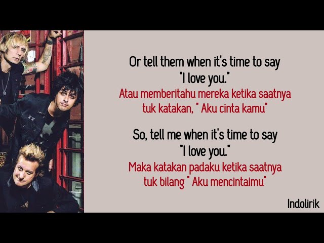 Green Day – When It's Time | Lirik Lagu Terjemahan class=