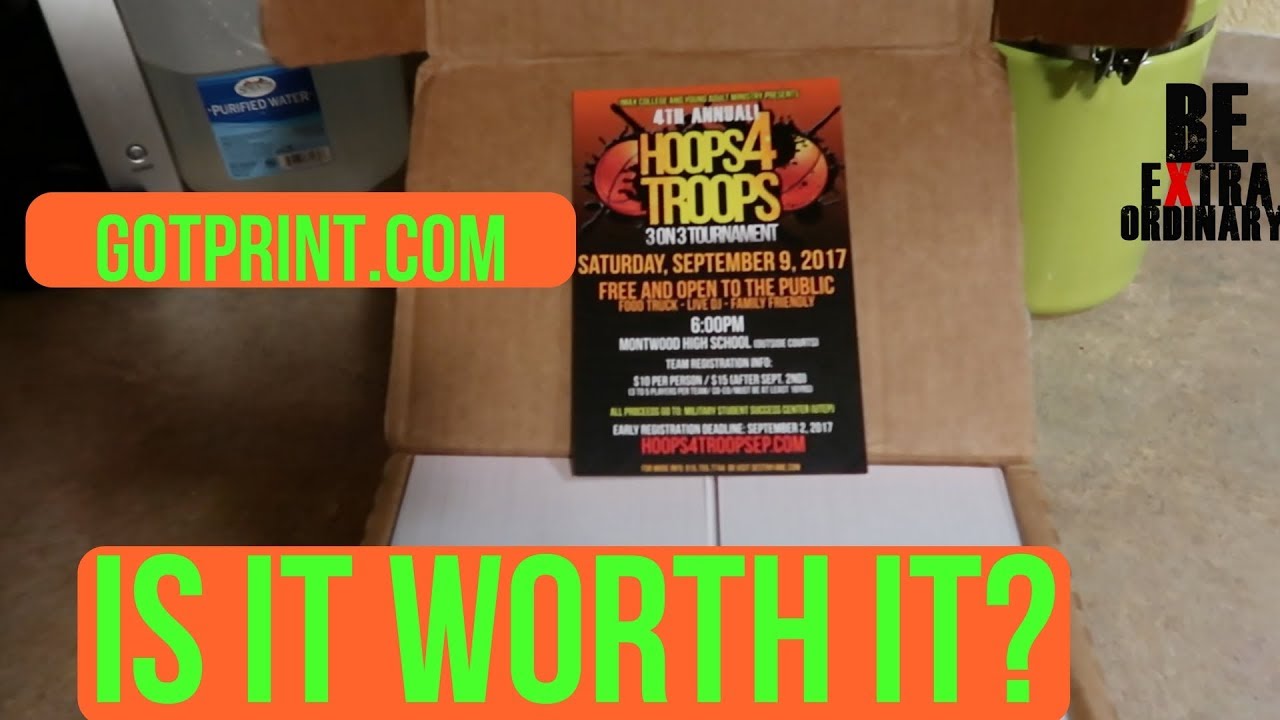 is gotprint com worth it unboxing and product review youtube