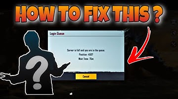 How to Fix Server is Full and you are in the queue In PUBG || PUBG new Bug  Or Ban Account