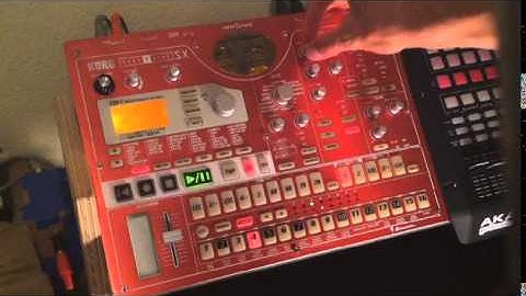 Korg ESX Sample Start Point Manipulation for Evolving Synths