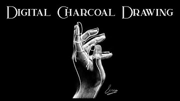 Digital Art Timelapse: Trying Procreate Charcoal Presets