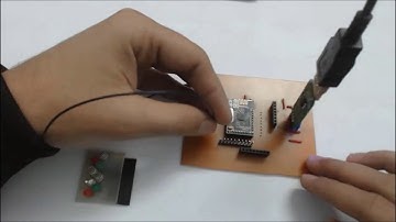 Blinking Led using NRF24le1