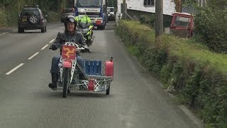 James May Rides His Meccano Motorbike - James Mays Toy Stories The Motorcycle Diary - Bbc Two