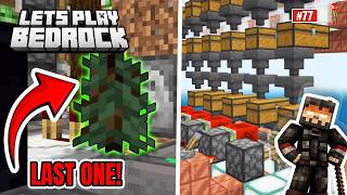 My Tree Farm Never Runs Out! | Lets Play Bedrock Episode 077