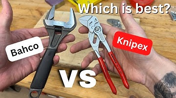 Knipex Pliers Wrench vs. Bahco Adjustable Wrench | Which is Best?