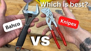 Knipex Pliers Wrench vs. Bahco Adjustable Wrench | Which is Best?