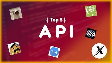 [NEW] TOP 5 API THAT YOU SHOULD USE!
