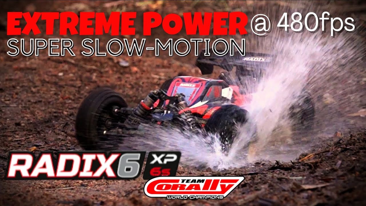 Team Corally RADIX6 XP 6s | SUPER SLOW MOTION RC | extreme power in 480fps | RC car |  @I DO RC