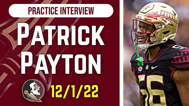 FSU Football | Patrick Payton on ACC honors, goals...