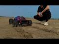 Beach Speed Run! RC Monster Unleashed!