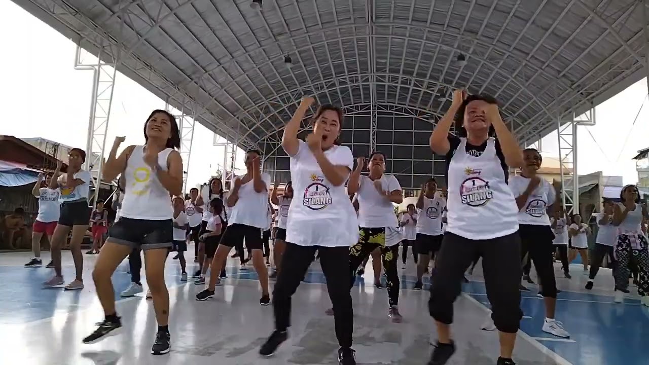 zumba sa blue ladies group 