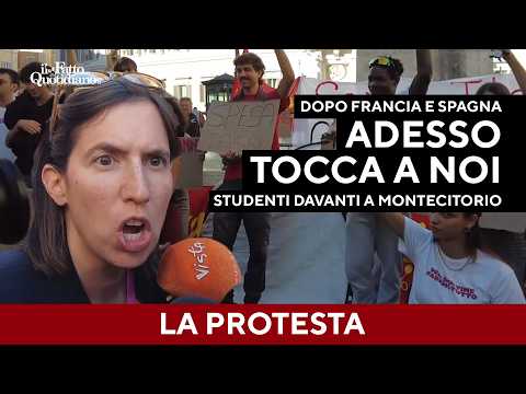 Students in tents: “If there are 14 billion for weapons, why is there none for universities?”