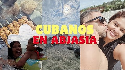 CUBANS IN ABKHAZIA ✨️VISIT US FROM RUSSIA😌BEAUTIFUL PLACE IN ABKHAZIA