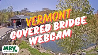 Vermont Covered Bridge Webcam in HD from the Mad River Valley