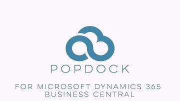 Popdock for Microsoft Dynamics 365 Business Central