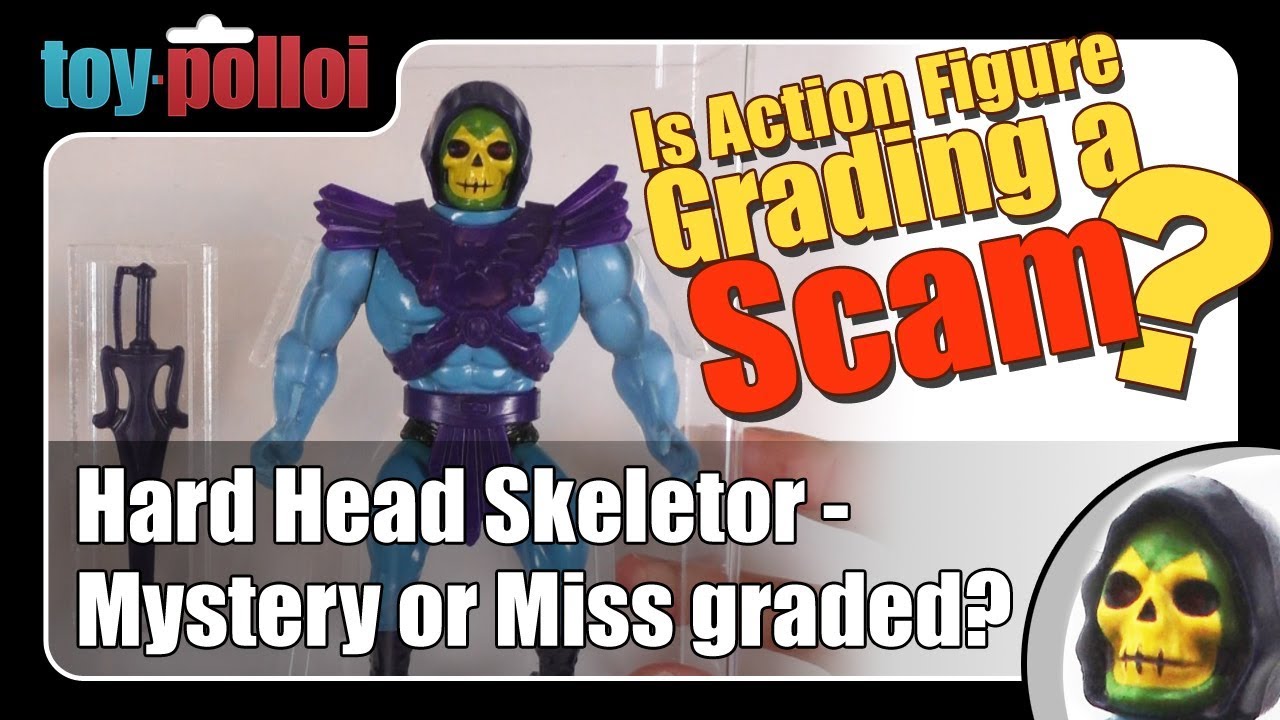 Hard Head Skeletor Mystery figure or Missgraded? Toy Polloi YouTube