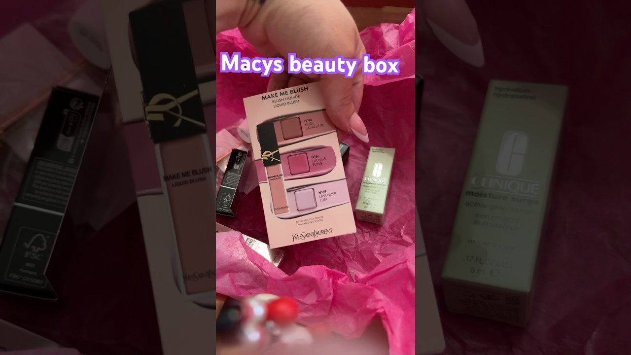 2025 june Macys beauty box 