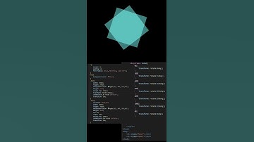 rotate animation with html and css #shorts