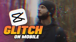 Glitch Effect In Mobile For Intros In Capcut || How To Make Glitch Effect 