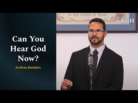 Andres Bodden - Can You Hear God Now?