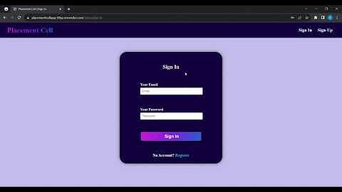 Placement Cell | Using Nodejs, Expressjs, MongoDB | Coding Ninjas Backend Skill Test