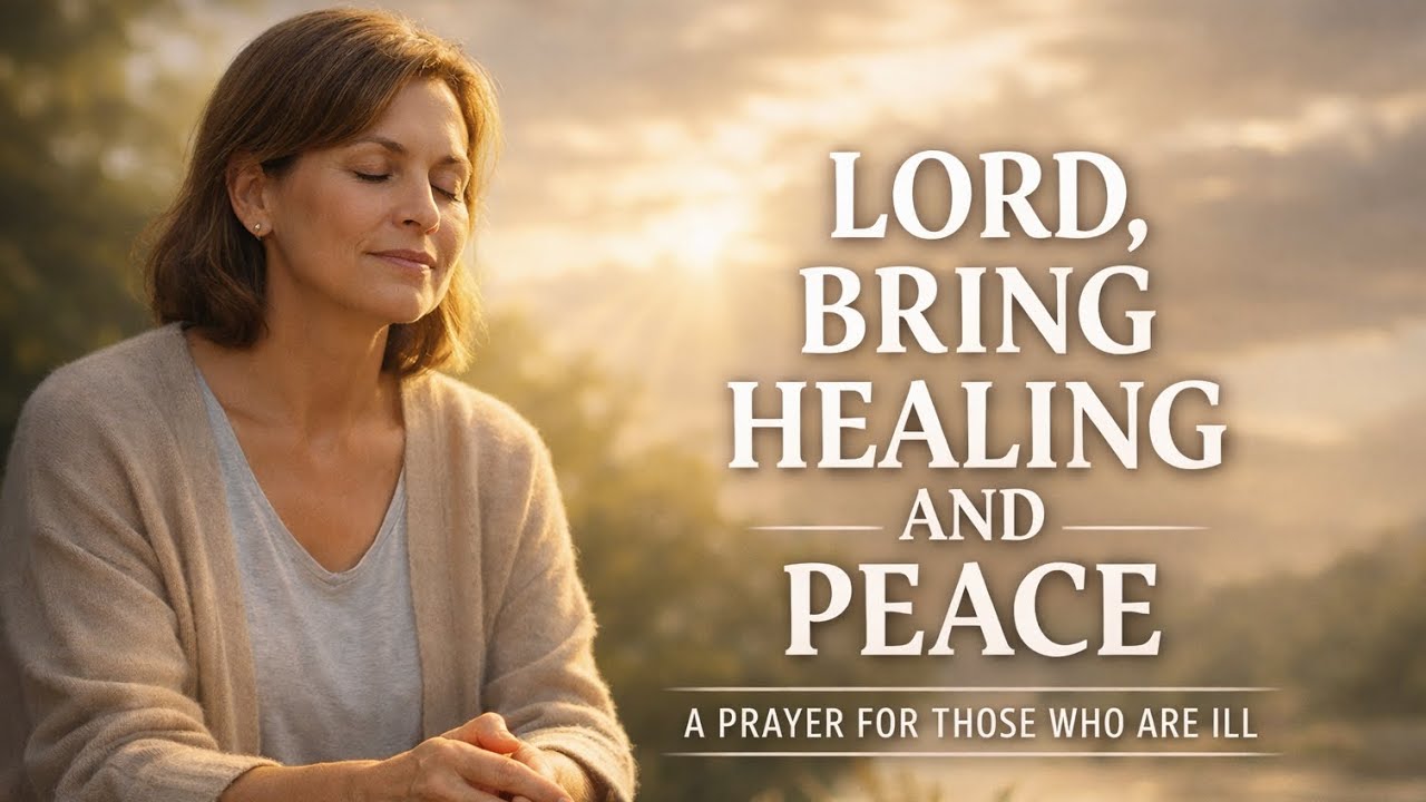 Lord, Bring Healing and Peace | A Prayer for Strength During Illness