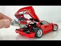 Building a Perfect Tiny Ferrari F40 Full Build Step by Step